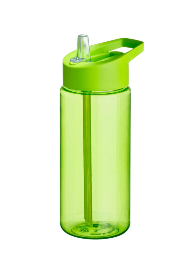 Botella Deportiva Recta Verde Pack x 10 Unid