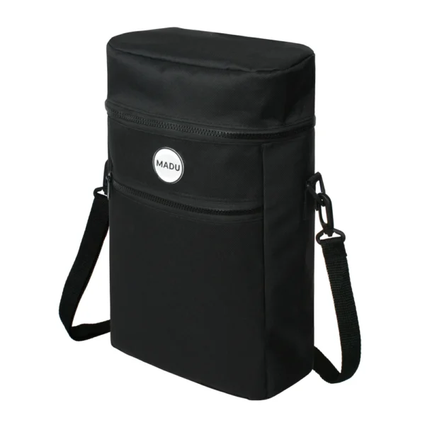 Mochila Bolso Matero 2 En 1 Porta Termo 1.4l Tiana Negro Exclusivo - Image 2