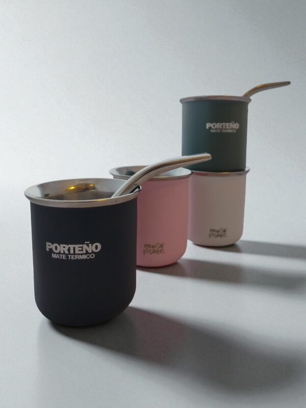 Mate Acero Porteño Surtidos Pack x4 - Image 2