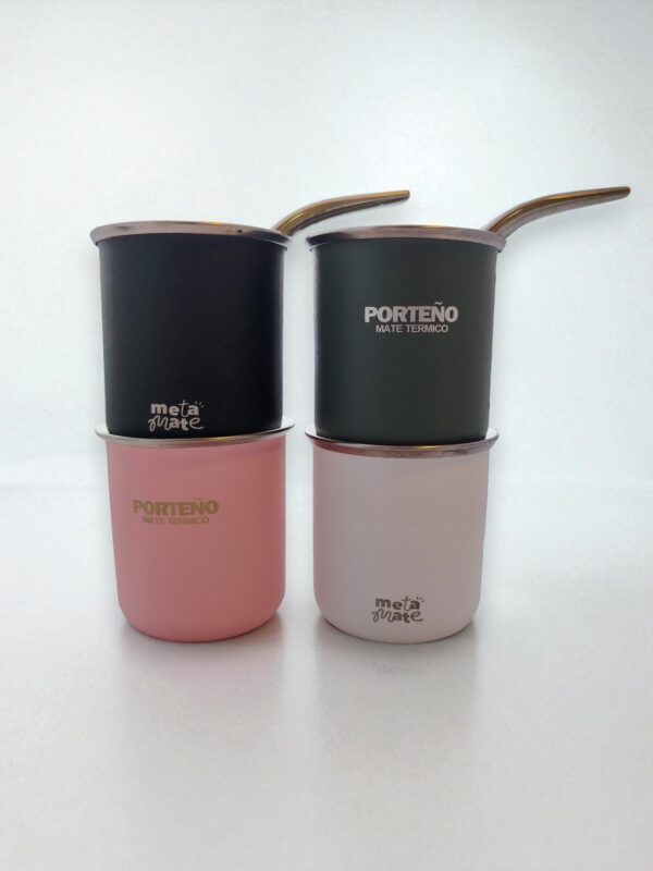 Mate Acero Porteño Surtidos Pack x4 - Image 3