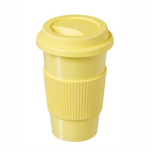 Mugg Cafe Con Agarradera Amarillo Pack x 10 Unid