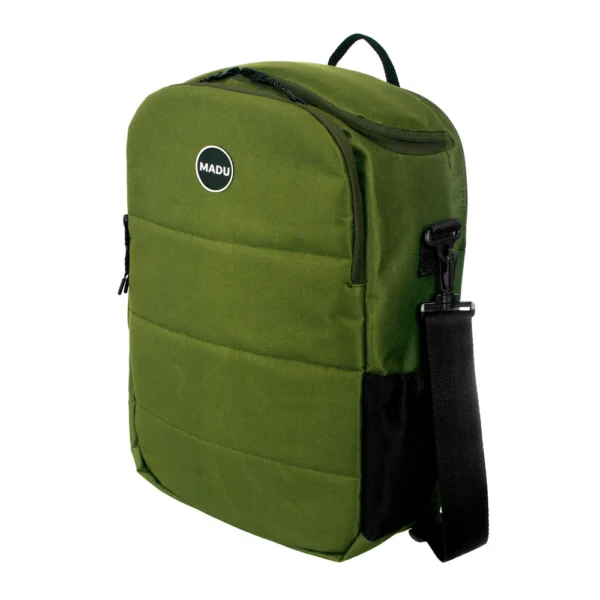 Mochila Bolso Matero Porta Notebook Impermeable Andes Verde Exclusivo - Image 4