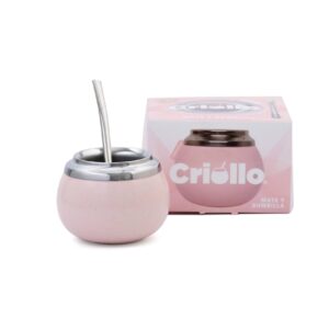 Mate Criollo Rosa Pack x4