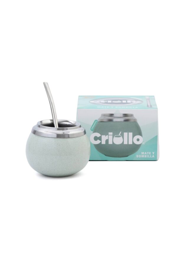 Mate Criollo Verde Pack x4