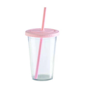 Vaso Cristal Rosa Pack de 10 Unid