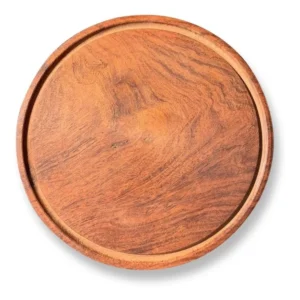 Plato Algarrobo 28cm Pack de 25 Unid