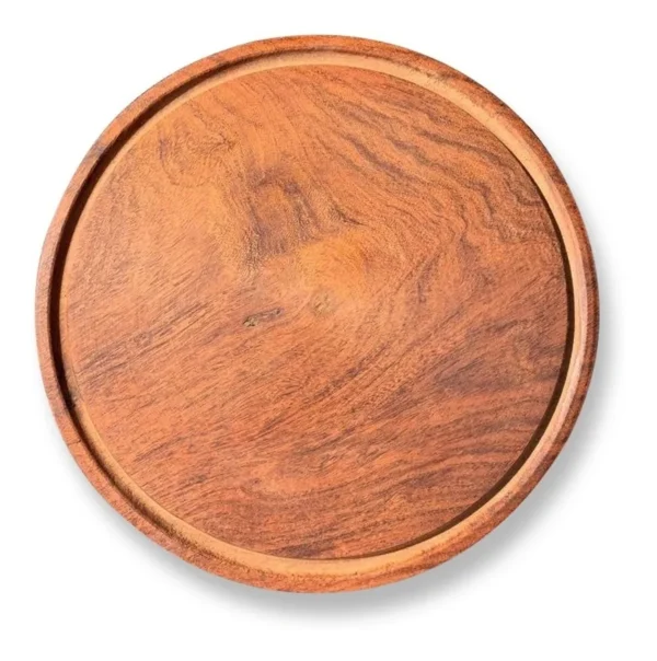 Plato Algarrobo 28cm Pack de 25 Unid