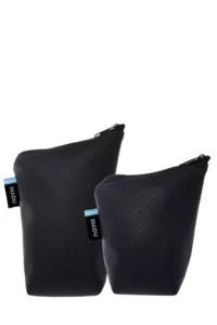 Yerbera Y Azucarera Cuero Ecológico Negro Impermeable Madu