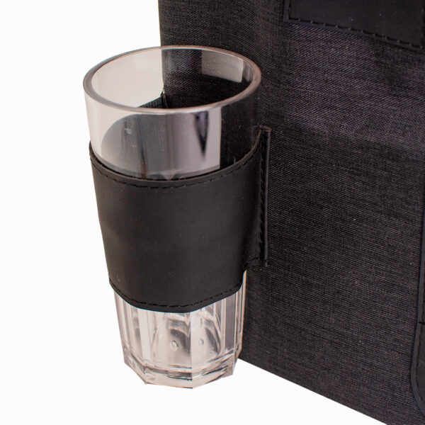 Porta Tablita Asado Simple x1 Cordura Negro Regalo Empresarial - Image 4