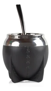 Mate Pampa Tradicional Negro Boca Cerrada