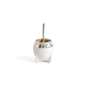 Mate Pampa Uruguayo Camionero Blanco Boca Cerrada Termico Pack x 24 Unid