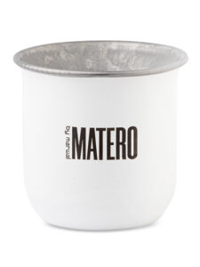 Mate Acero Matero Blanco x12unid