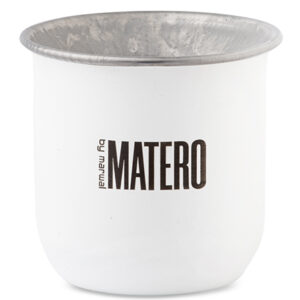 Mate Acero Matero Blanco x12unid