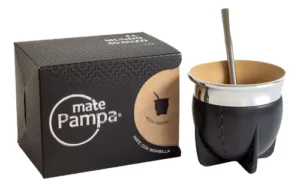 Mate Pampa Uruguayo Camionero Negro Boca Abierta