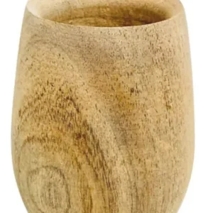 Mate De Madera Algarrobo Huevito Listo Para Pintar 1 Exclusivo