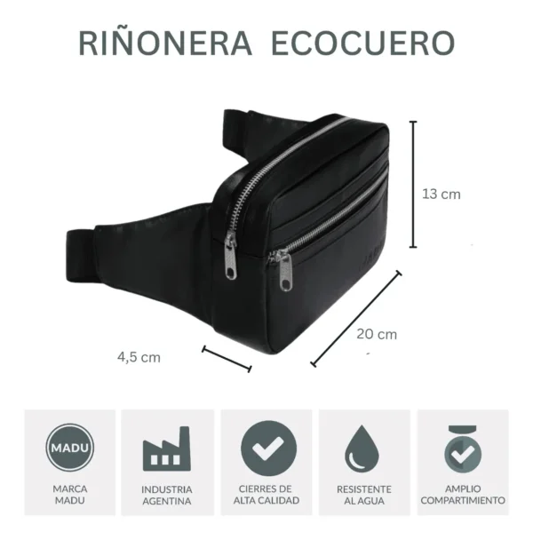 Riñonera Ecocuero Unisex - Image 2