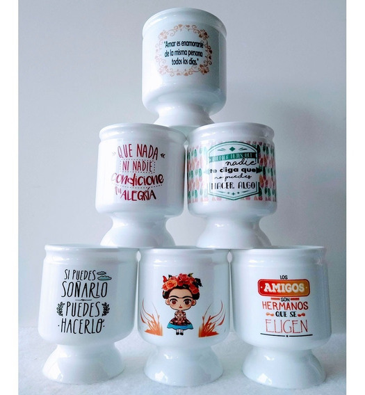 Mate de barro cocido