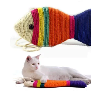 Rascador Pez Sisal