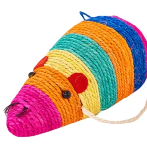Rascador Rata Pez Color Grande 25 Cm