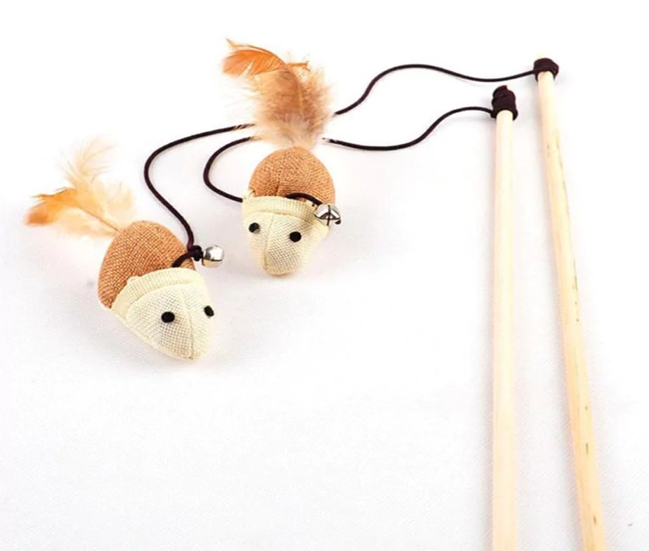 Caña Gato Madera - Mayorista Accesorios Para Mascotas por mayor