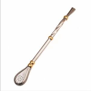 Bombilla Gallonada Coco Acero | ML (922)