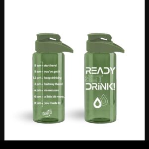 Botella Big Dakar Motivacional 1100 ml VERDE 6548
