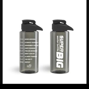 Botella Big Dakar Motivacional 1100 ml NEGRO 6547