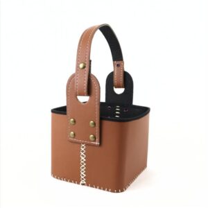 Canasta Cuerina Premium MARRON | RGB
