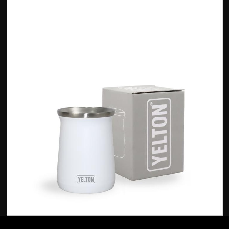 Mate Acero Termico Yelton 240ml Blanco - Madu