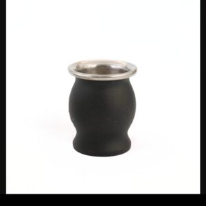 Mate Termico Acero Copita NEGRO (AB)