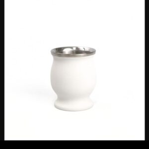 Mate Termico Acero Copita BLANCO (AB)