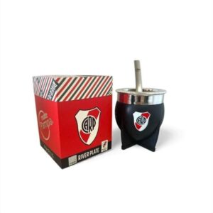 Mate Pampa XL River Plate Negro