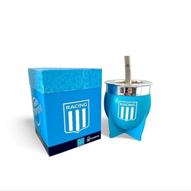 Mate Pampa XL Racing Celeste - Madu