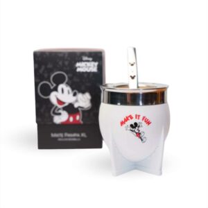 Mate Pampa XL con Bombilla MIF MICKEY BLANCO