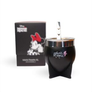 Mate Pampa XL con Bombilla MMN MINNIE NEGRO