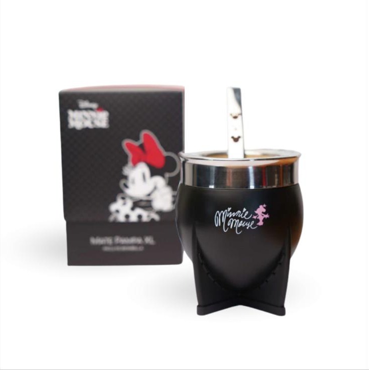 Mate Pampa XL con Bombilla Mmn Minnie Negro - Madu