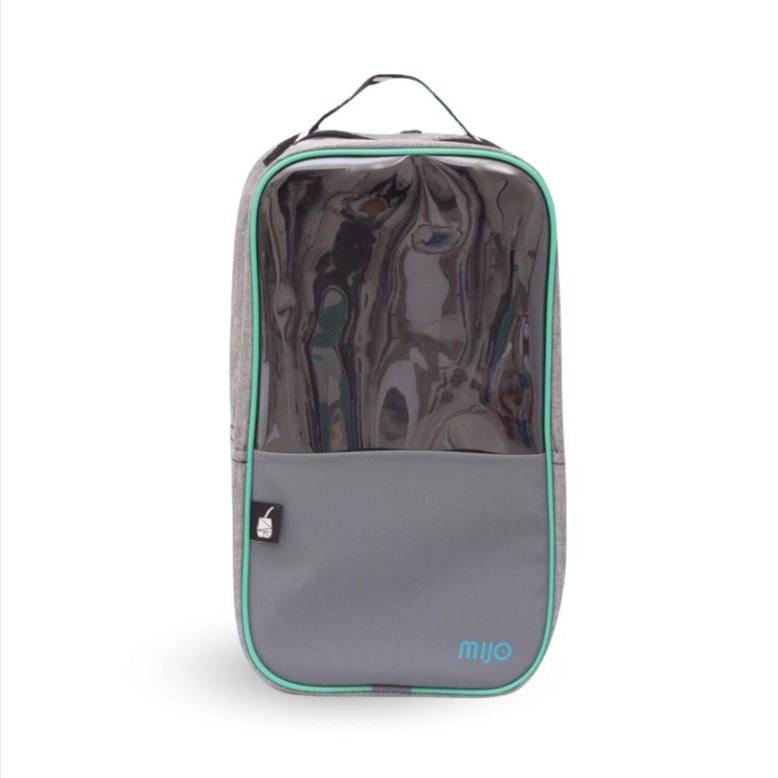 Bolso Matero Guri PVC Gris y Turquesa - Madu