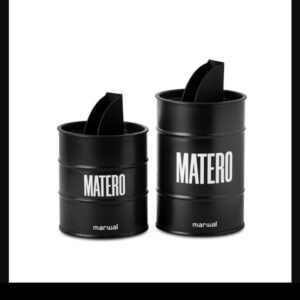 Par de Latas Tambor Marwal NEGRO (22/102N)