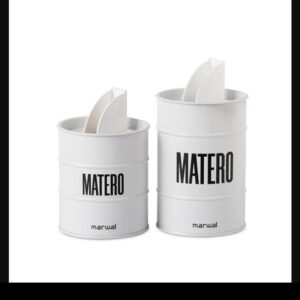 Par de Latas Tambor Marwal BLANCO (22/102B)