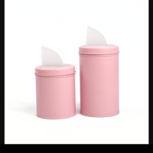 Par De Latas Pintadas 90MM ROSA