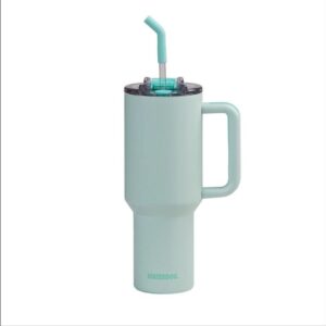 Vaso Doble Pared Cold 1200 ML Verde Pastel Wtd - Madu
