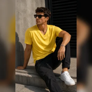 REMERA IMPORTADO CUELLO EN V