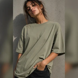 REMERA OVER PISTACHO UNISEX