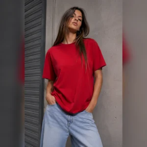 REMERA CLASICA ROJA UNISEX