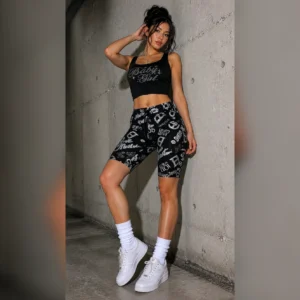CALZA BIKER ESTAMPADA
