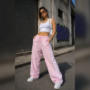 PANTALON TRES TIRAS ROSA