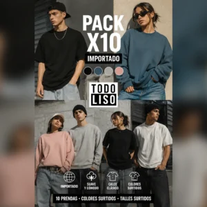 PACK IMPORTADO X10