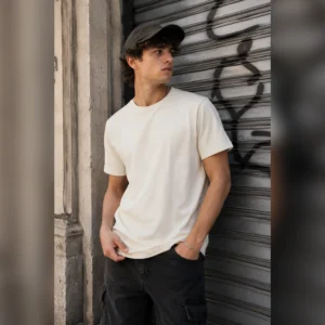 REMERA ALGODON 30.1 CRUDO UNISEX