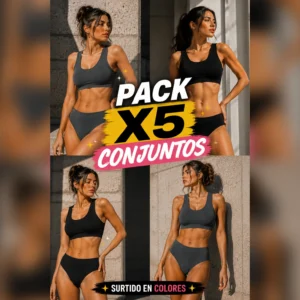 PACK X5 CULOTTE + TOP