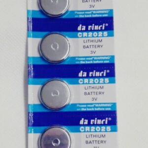 Blister de Pila de Reloj CR2025
